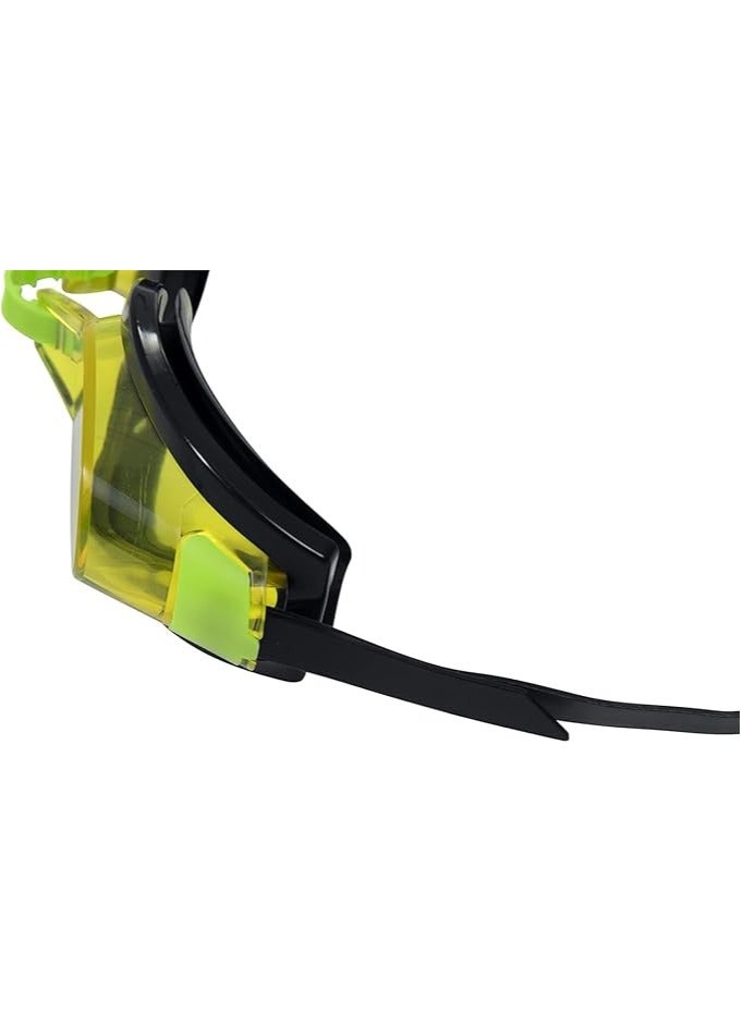 بست واي نظارة سباحة شفافة العدسات مانعة للتسرب مع حزام قابل للتعديل – أخضر - Image 4