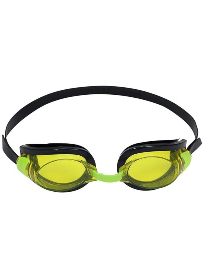 بست واي نظارة سباحة شفافة العدسات مانعة للتسرب مع حزام قابل للتعديل – أخضر - Image 2