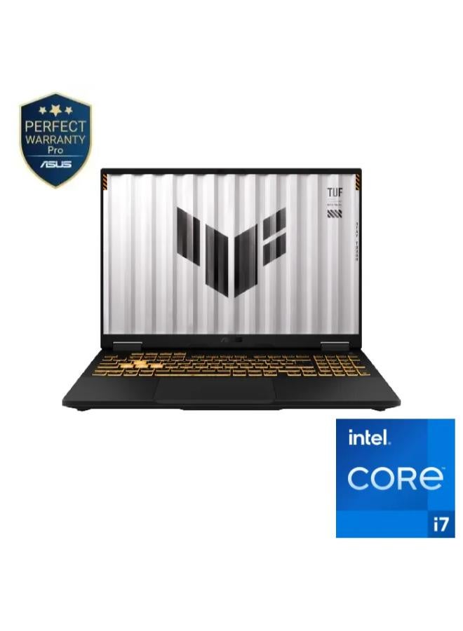 ASUS FX608JMR-RV017W ASUS TUF Gaming F16 Laptop with 16 inch FHD / i7 Processor 14650HX  / 16 GB RAM / 1 Tera SSD / NVIDIA® GeForce RTX™ 5060 Laptop GPU / English/ Win11/Jaeger Gray English Jaeger Gra