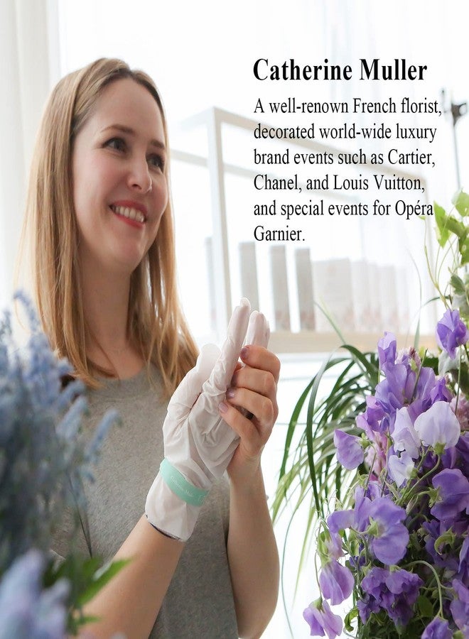 TOI:L Catherine Muller Floral Hand Mask 1 Pair, Moisturizing Gloves for Dry Hands with Elder Flower & CICA, Repairing and Nourishing Hand Care Treatment for Cracked, Rough, and Dry Skin - Image 2