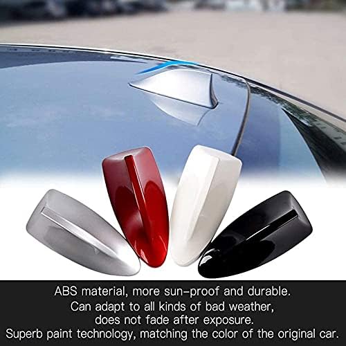 CARIZO Shark Fin Style Car Roof Mount FM/AM Functional Radio Aerial Waterproof Antenna (Black) Compatible with Tata Punch - Image 5