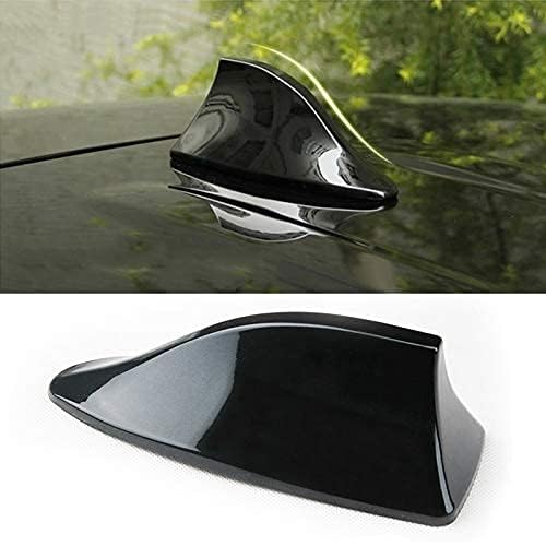 CARIZO Shark Fin Style Car Roof Mount FM/AM Functional Radio Aerial Waterproof Antenna (Black) Compatible with Tata Punch - Image 2