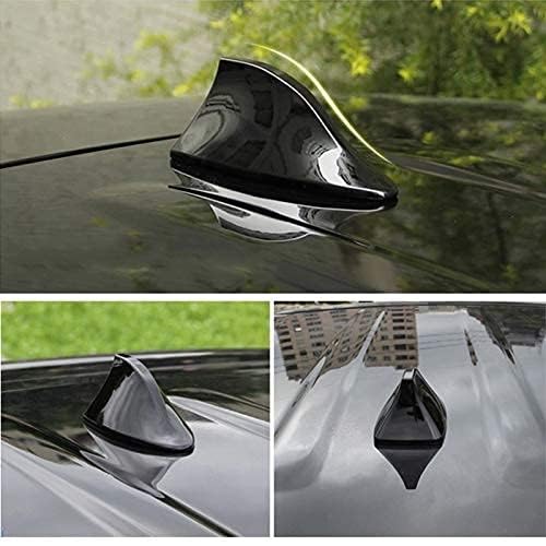 CARIZO Shark Fin Style Car Roof Mount FM/AM Functional Radio Aerial Waterproof Antenna (Black) Compatible with Tata Punch - Image 4