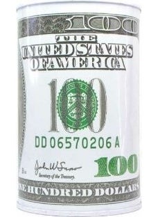Rennway - Dollar Design Metal Piggy Bank - Giant Size - Image 1