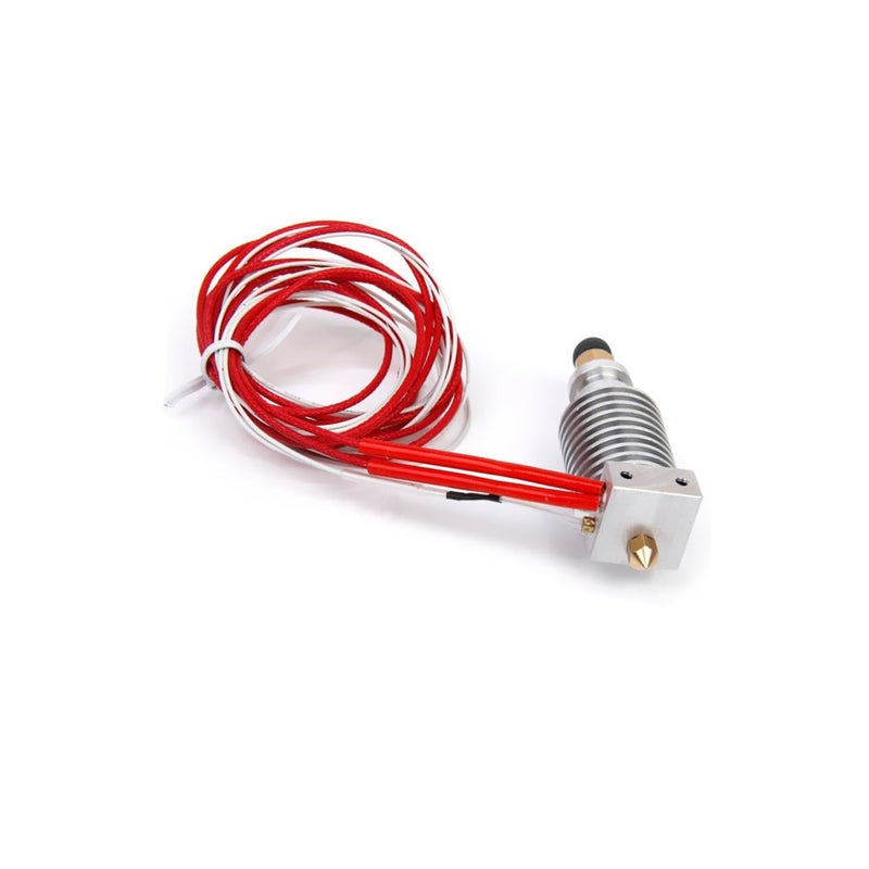 High Temperature Brass Nozzle 0.4mm for 3D Printer Extruder Hotend - Image 3
