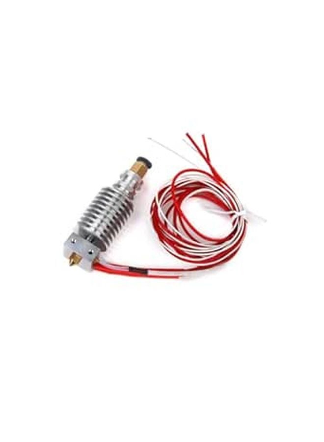 High Temperature Brass Nozzle 0.4mm for 3D Printer Extruder Hotend - Image 1
