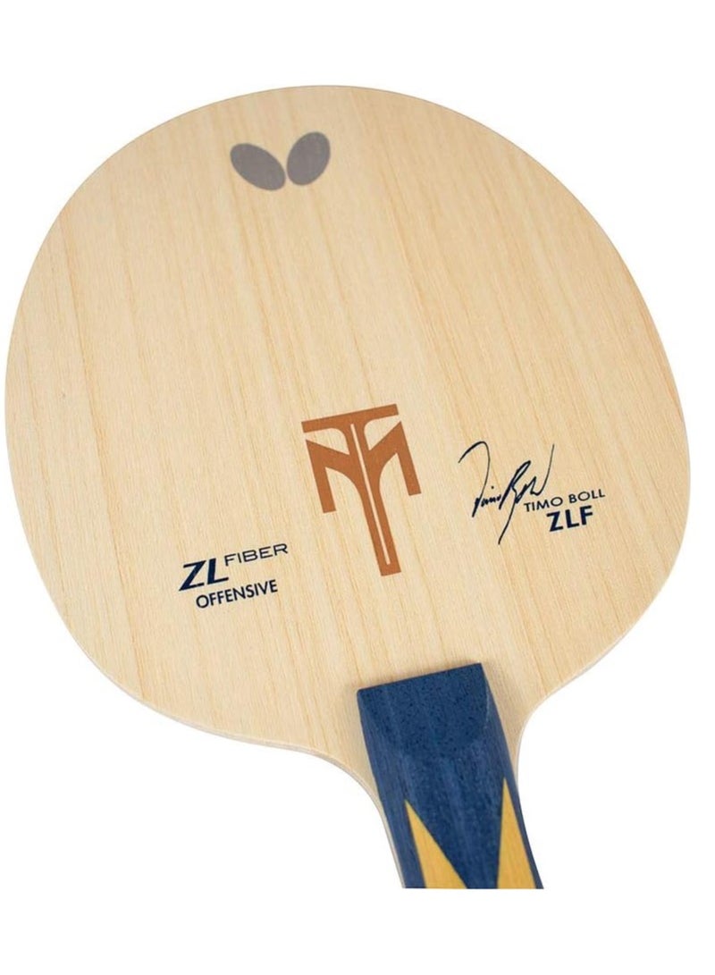 Butterfly Timo Boll ZLF Table Tennis Blades Professional Butterfly Table Tennis Blade FL(Flared) Handle Styles Made in Japan 4906901103344 - Image 3