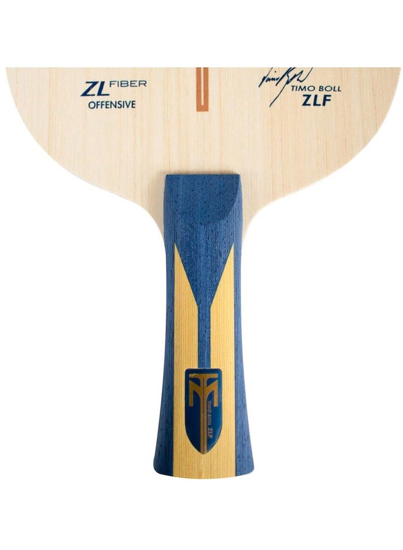 Butterfly Timo Boll ZLF Table Tennis Blades Professional Butterfly Table Tennis Blade FL(Flared) Handle Styles Made in Japan 4906901103344 - Image 1
