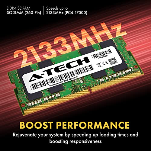 A-Tech 16GB DDR4 2133 MHz SODIMM PC4-17000 (PC4-2133P) CL15 2Rx8 Non-ECC Laptop RAM Memory Module - Image 3