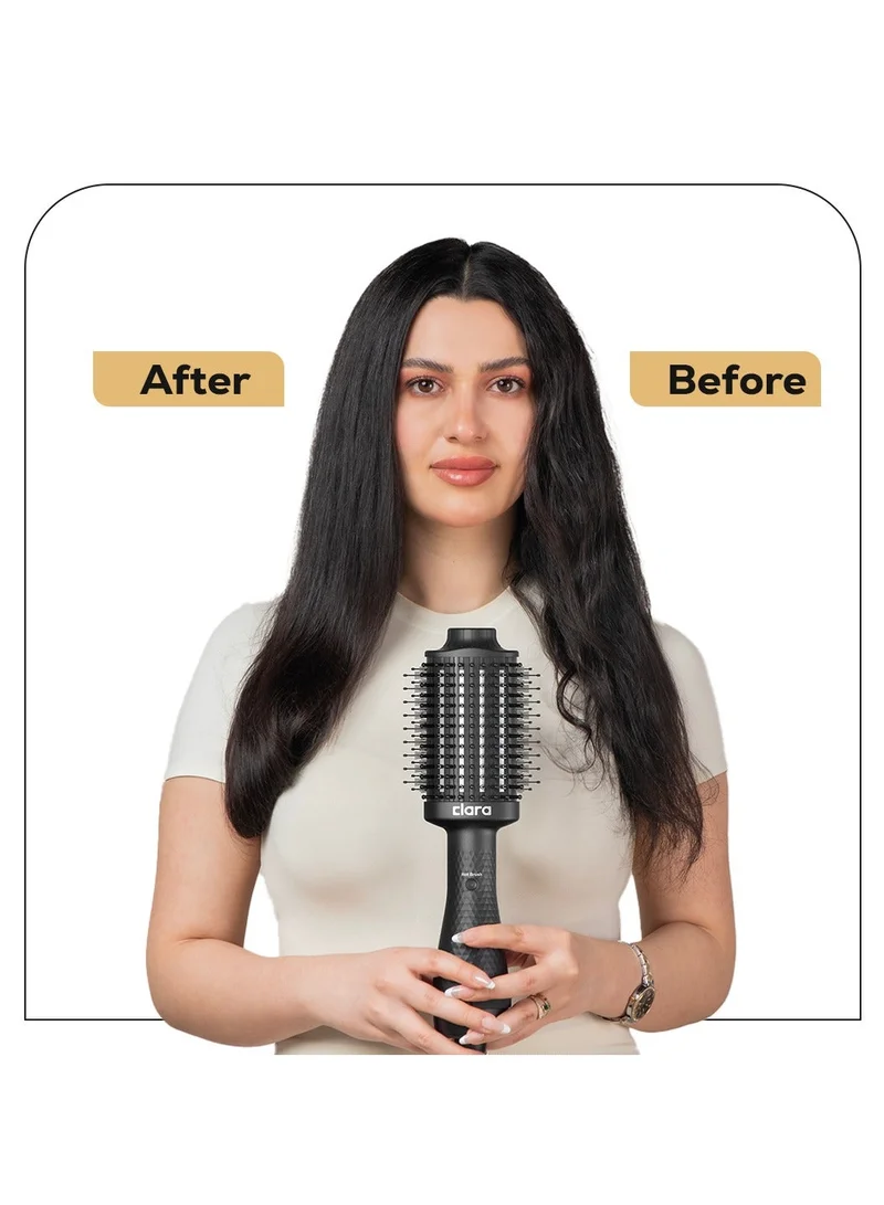 Clara  Volumizing Ceramic Ionic Hot Brush  | Best Price UAE