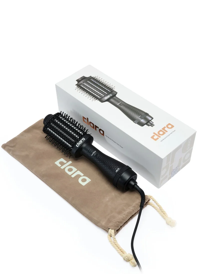 Clara  Volumizing Ceramic Ionic Hot Brush  | Best Price UAE