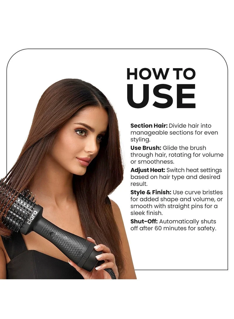 Clara  Volumizing Ceramic Ionic Hot Brush  | Best Price UAE