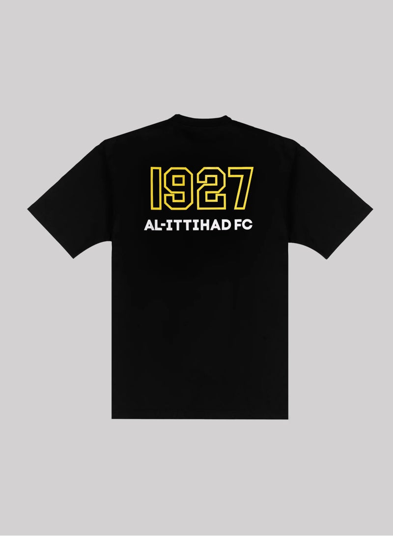 al ittihad fc Al Ittihad 25/26 Casual T Shirt 1927 - Image 2