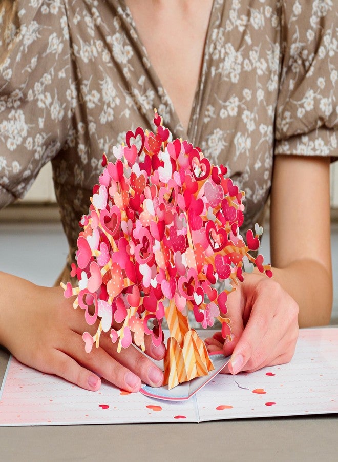 Paper Love 3D Lovely Bouquet Pop Up Flower Bouquet Card, With Detachable Popup Keepsake, Gift for Birthday, Graduation, Get Well, Thank You, All Occasion or Just Because - Oversized 10" x 7" Cover - Image 3