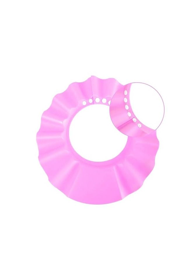 ORiTi Safe Shampoo Shower Bathing Protection Bath Cap Soft Adjustable Visor Hat for Toddler - Image 3