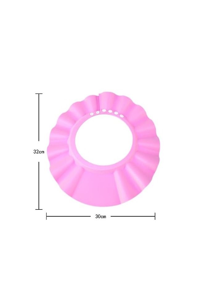 ORiTi Safe Shampoo Shower Bathing Protection Bath Cap Soft Adjustable Visor Hat for Toddler - Image 2