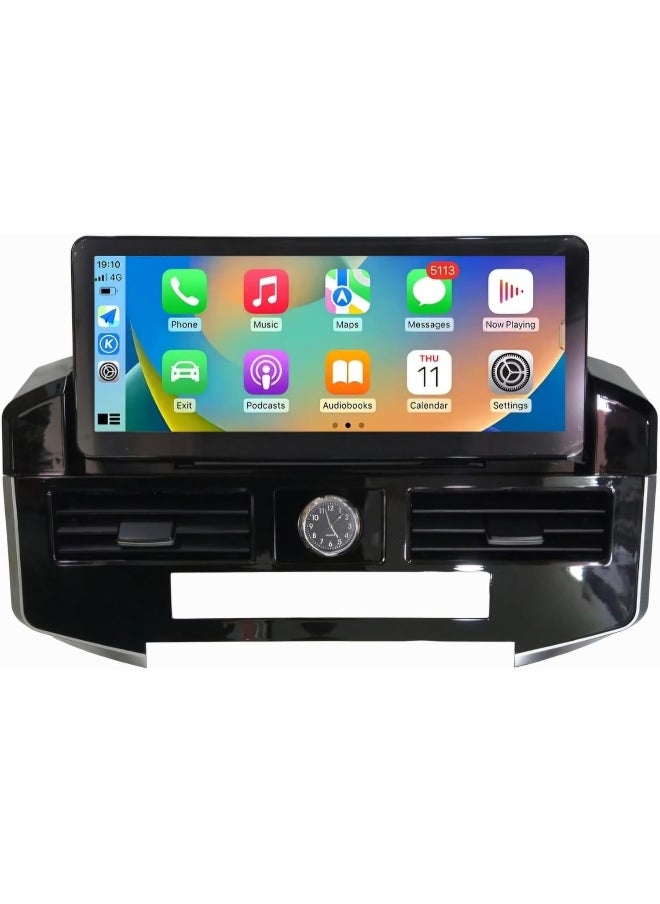 Vierex Android Car Stereo Screen For Toyota Land Cruiser LC200 GXR 2008-2022 12.3" With Carplay Android Auto Wireless AHD Camera Included Fast Interface  - Image 1