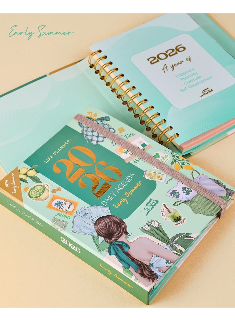 Mofkera Calendar Early Summer Daily Year Gift Box 2026 ( Agenda ) - Image 2