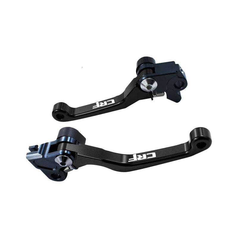 Adsspro Motorcycle Billet Foldable Brake Clutch Lever Handle CNC Aluminum Pivot for CRF125F CRF125 F CRF 125 F 20142022 2014 2015 2016 2017 2019 2019 2020 2021 2022 Dirt Pit BikeBlack - Image 2