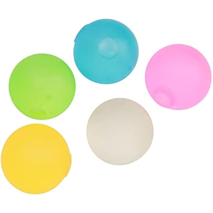 Eujgoov Unbreakable Squeeze Sugar Balls, Compressible Elastic and Soft Washable Small Sugar Balls for Dollhouse (6cm) - Image 4
