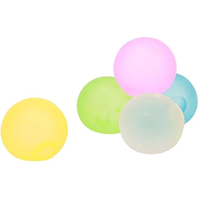 Eujgoov Unbreakable Squeeze Sugar Balls, Compressible Elastic and Soft Washable Small Sugar Balls for Dollhouse (6cm) - Image 1