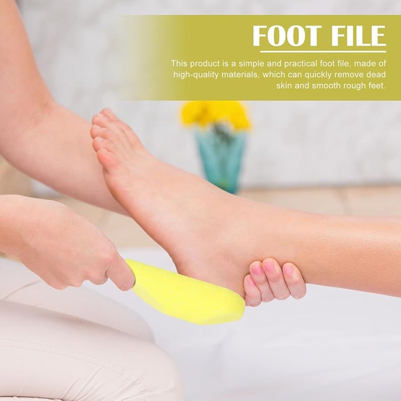 STOBAZA 4Pcs Double Sided Foot Rasp Callus Remover Pedicure Tool Random Color - Image 5