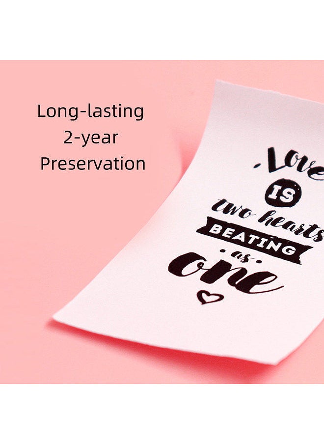 PeriPage Long-Lasting 2-Year Preservation Sticky Thermal Paper Roll 56*30mm / 2.2*1.2in BPA-Free Black Font Adhesive Sticker Labels for A6/A8/A9 Thermal Printer Pack of 3 Rolls  - Image 3