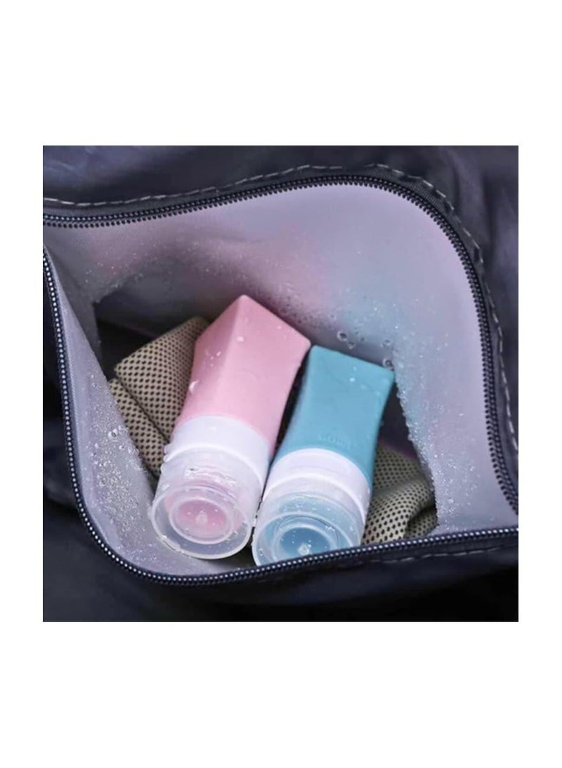 Large Capacity Foldable Waterproof Duffel Bag with Dry Wet Separation for Women, Expandable Sports Travel Bag for Women (Petrol) - Image 2