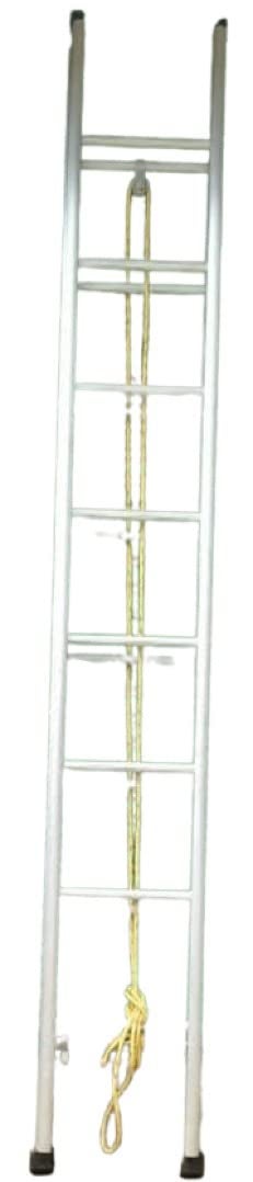 Future LADDERS Future Ladder Aluminium Wall Support Single Ladder 514R Optional Ladder Available in Flat Step Also 20FT  - Image 1