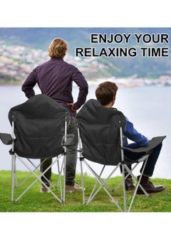 GO2CAMPS Foldable Camping Chair with Cup Holder Heavy Quality-Red | Sadu Chair | Foldable Chair | Garden Chair | Fishing Chair | Travel Chair | Picnic Chair  - Image 5