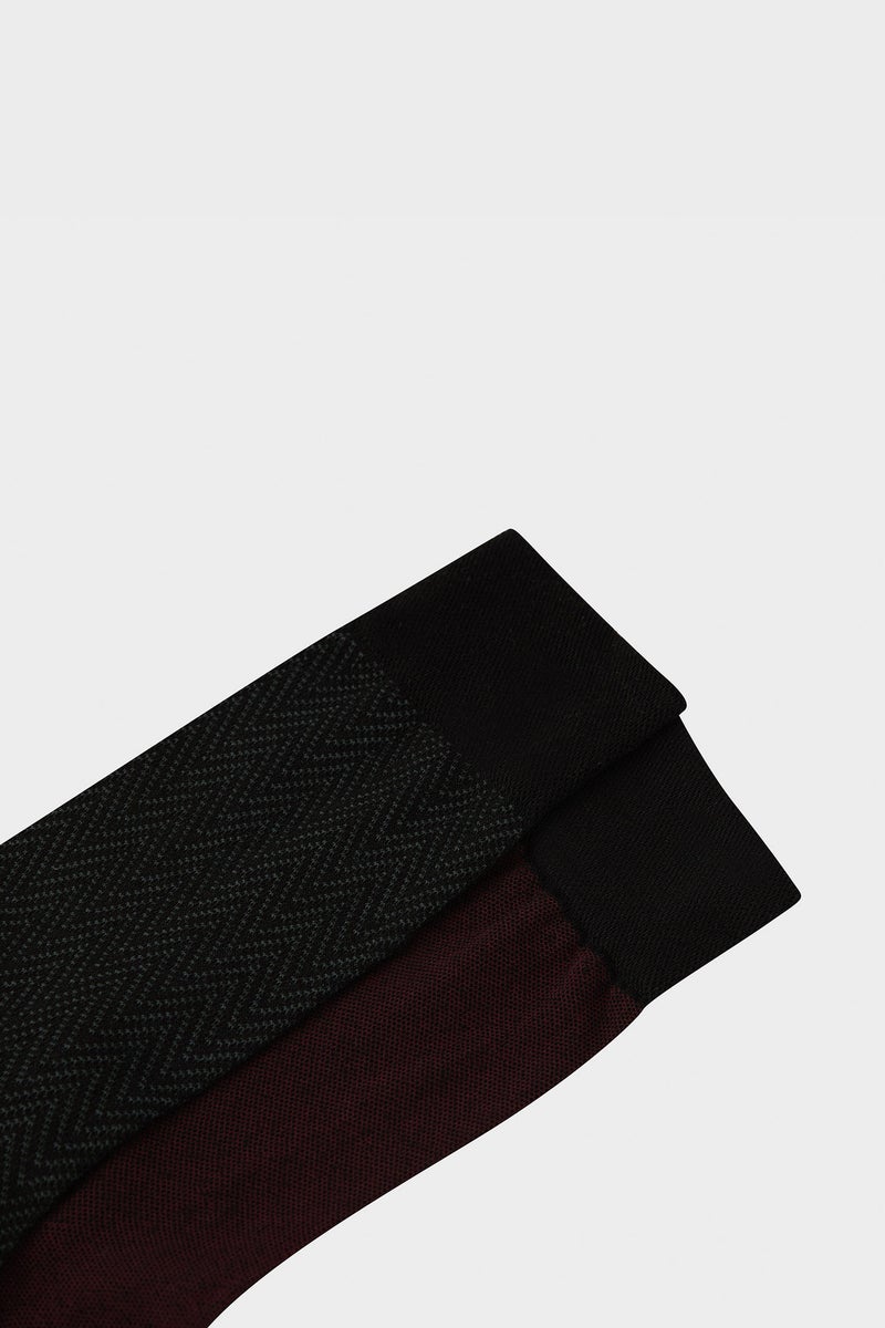 DeFacto Man Man Seamless 2 Piece Coolmax Heat Regulating Long Socks  - Image 5