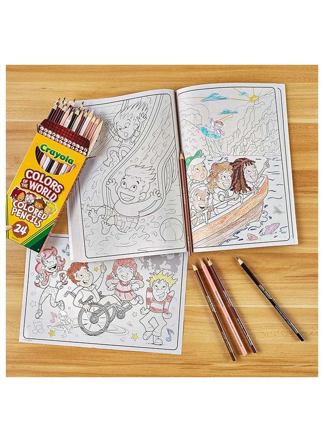 Crayola كتاب تلوين ألوان العالم، 48 صفحة - Image 2