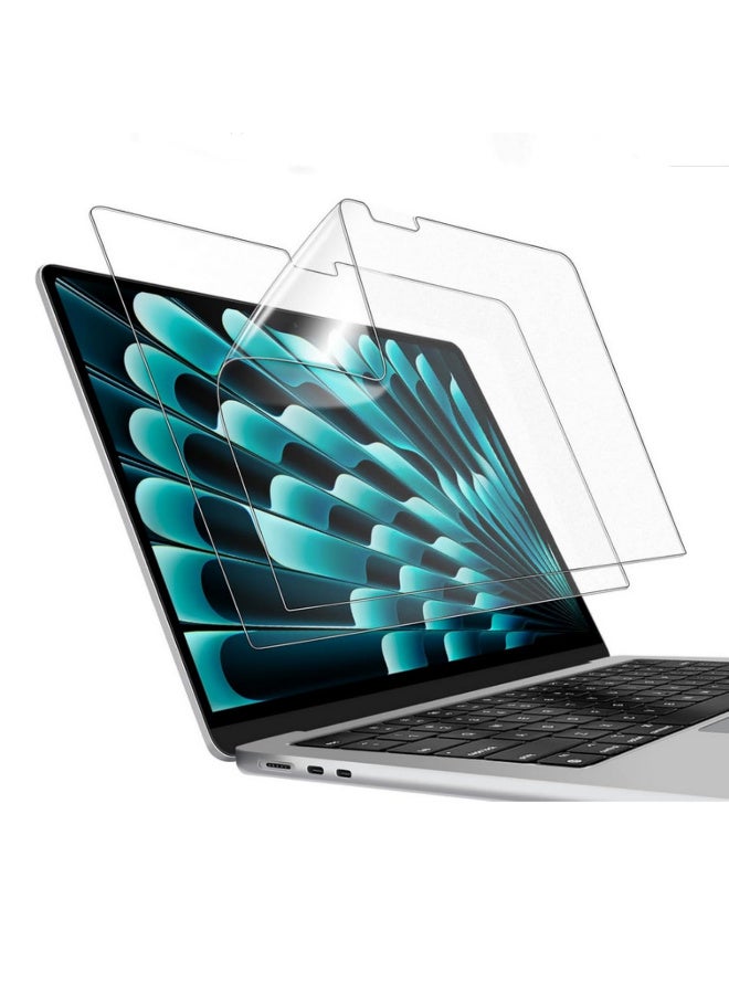 2pcs Screen Protector for MacBook Air 13.6 Inch 2024 2022 M3 M2 Anti-Glare PET Matte Film Anti-Fingerprint - Image 1