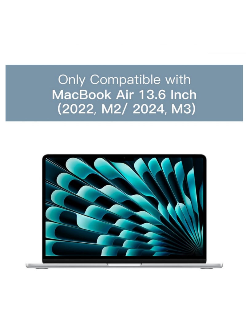 2pcs Screen Protector for MacBook Air 13.6 Inch 2024 2022 M3 M2 Anti-Glare PET Matte Film Anti-Fingerprint - Image 2