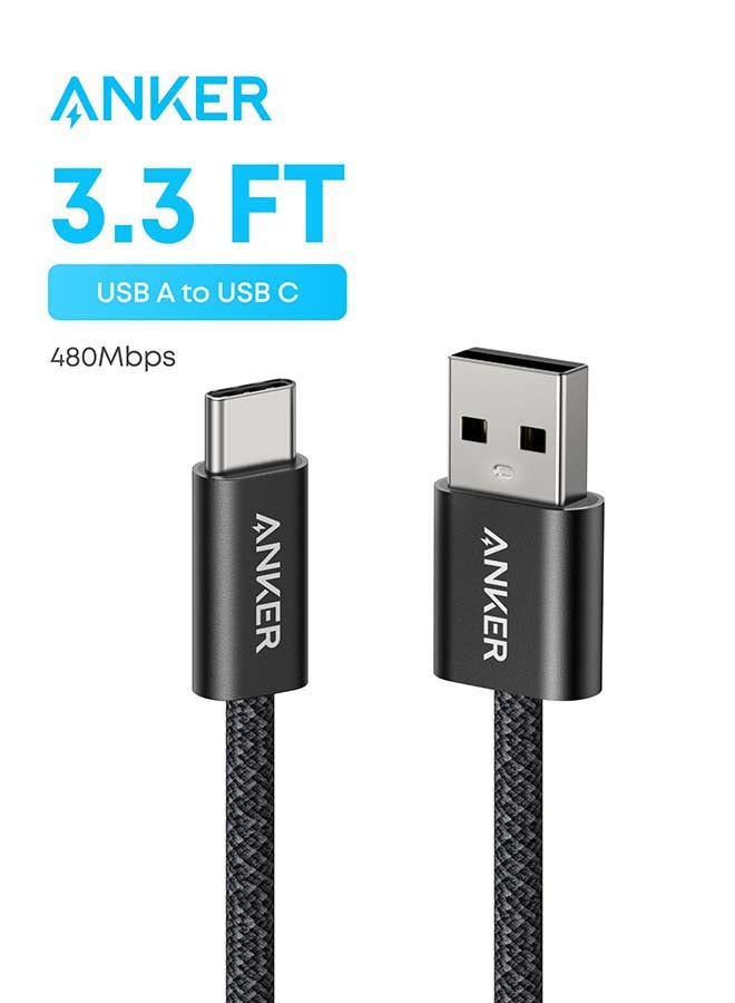 أنكر كابل زولو USB إلى USB C، اتصال CarPlay سلس، كابل شحن سريع متين ومضفر بطول 3 أقدام، مظهر فاخر مع موصل نحيف، لجهاز iPhone 17/16، iPad Pro، والمزيد - Image 1