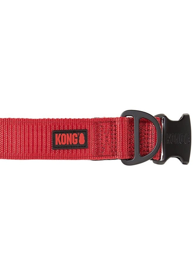 KONG Max HD Ultra Durable Neoprene Padded Dog Collar (Medium, Red) - Image 5