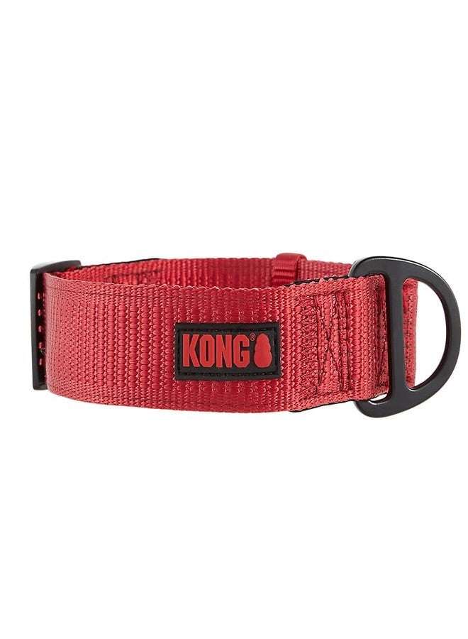 KONG Max HD Ultra Durable Neoprene Padded Dog Collar (Medium, Red) - Image 2
