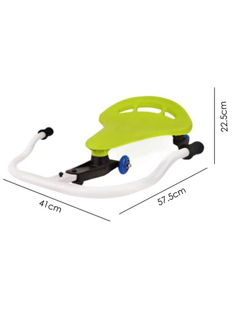 NTECH Kidz Swayer Ride On Toys Like A Snake With Right & Left leg Suitable For 8 to 12 Years  Green - Image 3