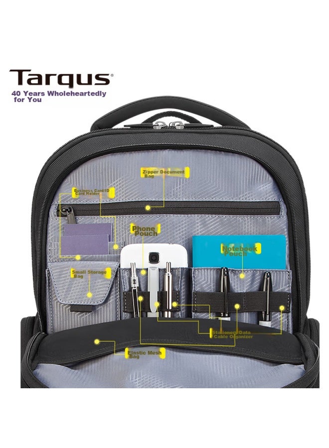 Targus Expandable Laptop Backpack, Business Travel Commuter Bag For 15/16-inch Notebooks, Cuct02 - Image 4