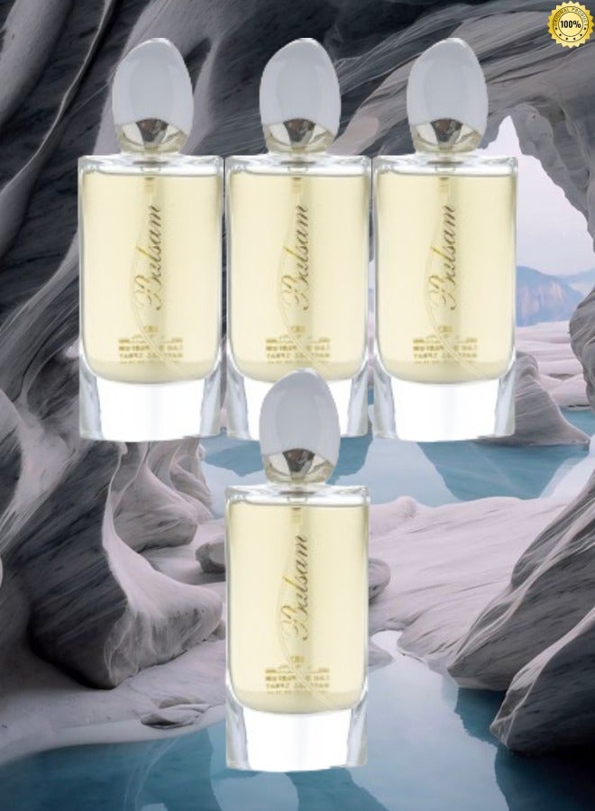 Banafa 4 Pieces Balsam Perfume for Woman 100ML - Image 1