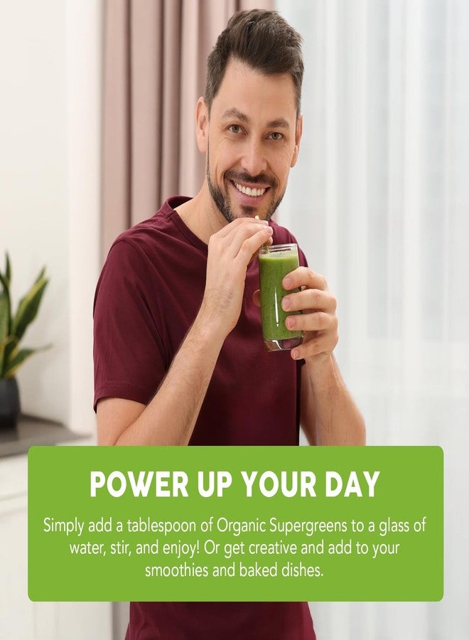 Paleovalley Organic Supergreens Powder - 23 Superfoods with Prebiotic Fiber for Energy and Immunity Support - No Cereal Grasses for Maximum Absorption - Tropical, 30 Servings - Image 5