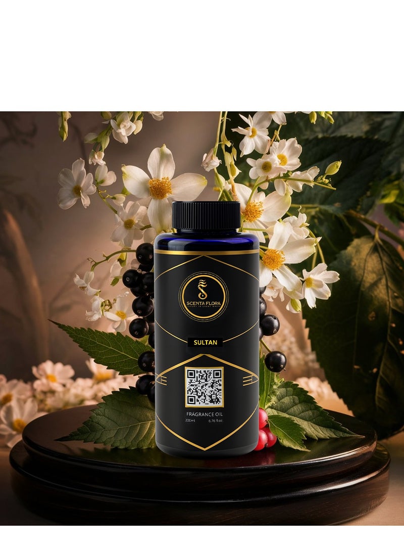 زيت عطر الناشر Sultan - رائحة مهدئة ومُعالجة ومُريحة لأجهزة التعطير - علاج عطري (200 مل) - pzsku/ZA0BCD8AD49C846B8DCACZ/45/_/1736850046/93a8bf99-4a03-4fb3-aaec-156503e54b05