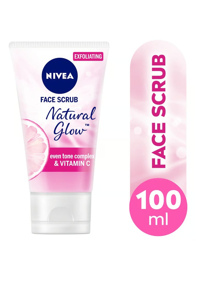 Nivea Face Wash Cleanser Natural Glow Even Skin Tone 100ml - Image 1