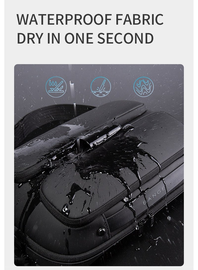 BANGE BANGE FASHION WATERPROOF SLIM LAPTOP PACK FOR MEN  - Image 2