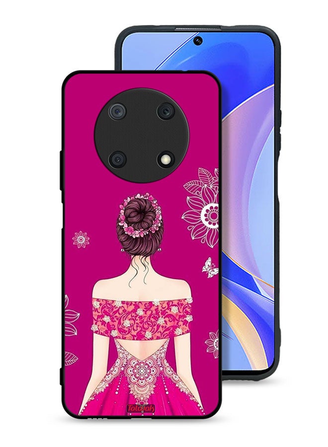 Tolwak Huawei nova Y90 Protective Case Cover Girl And Flowers Art - Image 1