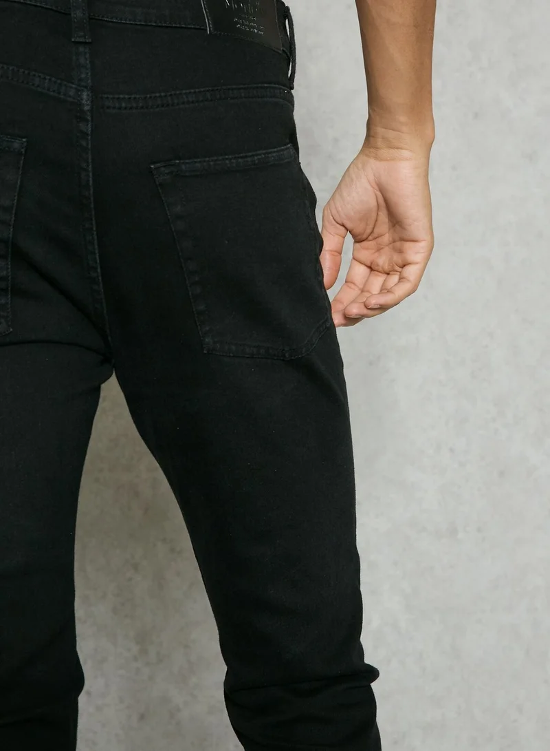 Cheap Monday Sonic Slim Fit Dark Wash Jeans