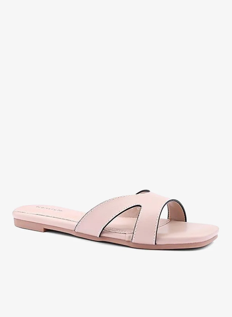 IconStyle Embellished Slide Sandals
