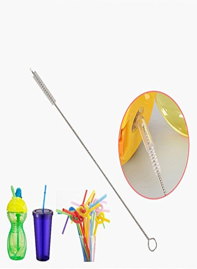 WAFJAMF WAF Straw Brush, Washing Brushes Tool Nylon Skinny Pipe Tube Cleaner 173mm x5mm Set of 10 - Image 2