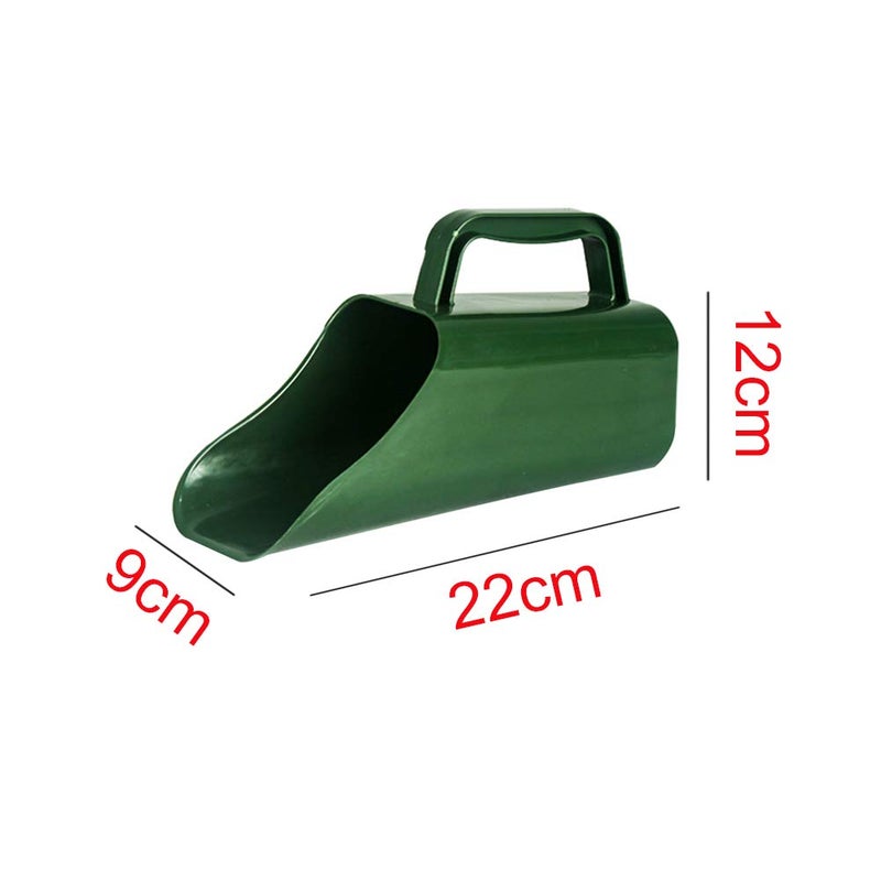 Calidaka Soil Scoop, Plastic Garden Cultivation Scoop, Hand Scoop Soil Sifter , Garden Scoop Trowel Shovel Hand Shovel Cultivation Tool for Digging up or Transporting Scoops of Soil - Image 2