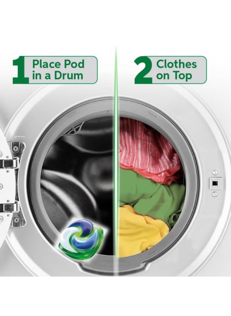 Ariel Original All-in-1 Pods, 15 Count Laundry Detergent Pods. Cleans, Lifts Stains and Brightens (Pack of 4), 60 pods - Image 3